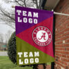 Alabama vs Custom Team House Divided Flag, Custom Spirit Flag 1 Alabama vs Custom Team House Divided Flag, Custom Spirit Flag