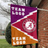 Alabama vs Custom Team House Divided Flag, Custom Split Flag 1 Alabama vs Custom Team House Divided Flag, Custom Split Flag
