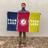 Alabama vs Custom Team House Divided Flag, Custom Team Flag 2 Alabama vs Custom Team House Divided Flag, Custom Team Flag