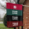 Alabama vs Custom Team House Divided Flag, Personalized House Flag 1 Alabama vs Custom Team House Divided Flag, Personalized House Flag