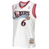 Allen Iverson Eastern Conference Mitchell & Ness Hardwood Classics 2002 NBA All-Star Game Authentic Jersey - Wh, Limited Replica Fan Edition