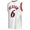 Allen Iverson Eastern Conference Mitchell & Ness Hardwood Classics 2002 NBA All-Star Game Authentic Jersey - Wh, Limited Replica Fan Edition