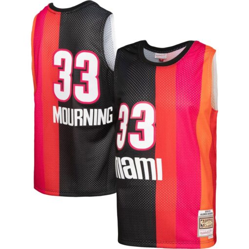 Alonzo Mourning Miami Heat Mitchell & Ness Hardwood Classics 2005, Limited Replica Fan Edition