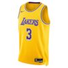 Anthony Davis Los Angeles Lakers Unisex Swingman Jersey - Icon Edition - Gold, Limited Replica Fan Edition