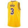 Anthony Davis Los Angeles Lakers Unisex Swingman Jersey - Icon Edition - Gold, Limited Replica Fan Edition