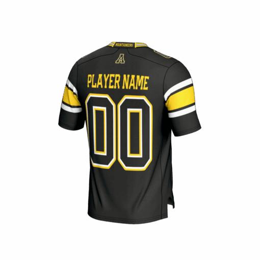 Appalachian State Mountaineers GameDay Greats Unisex NIL Football Fashion Jersey – Black, Limited Replica Fan Edition