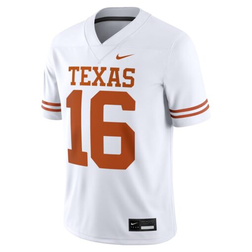 Arch Manning Texas Longhorns Nike Game Jersey – White, Limited Replica Fan Edition