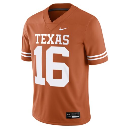Arch Manning Texas Longhorns Nike NIL Football Game Jersey – Orange, Limited Replica Fan Edition