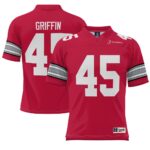 Archie Griffin Ohio State Buckeyes GameDay Greats Heisman Football Jersey - Scarlet, Limited Replica Fan Edition