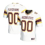 Arizona State Sun Devils GameDay Greats Unisex NIL Pick-A-Player Lightweight Football Fashion Jersey - White, Limited Replica Fan Edition