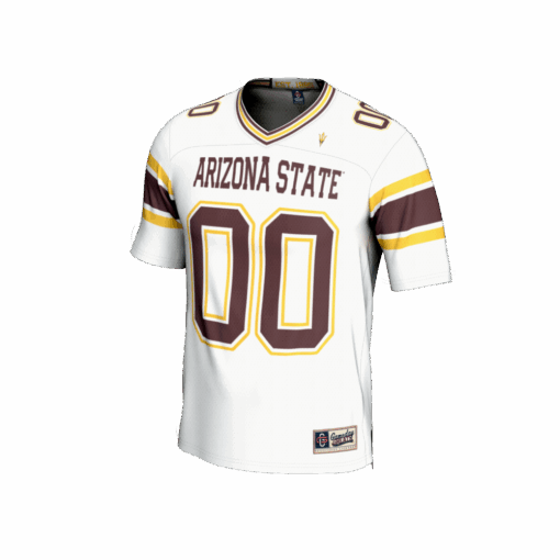 Arizona State Sun Devils GameDay Greats Unisex NIL Pick-A-Player Lightweight Football Fashion Jersey – White, Limited Replica Fan Edition