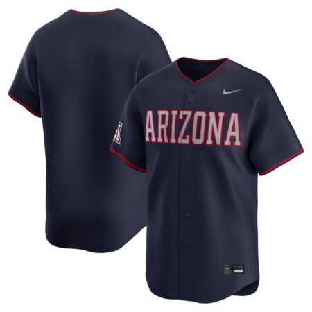 Arizona Wildcats Nike College Limited Baseball Jersey – Navy, Limited Replica Fan Edition
