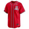 Arizona Wildcats Nike College Limited Baseball Jersey - Red, Limited Replica Fan Edition
