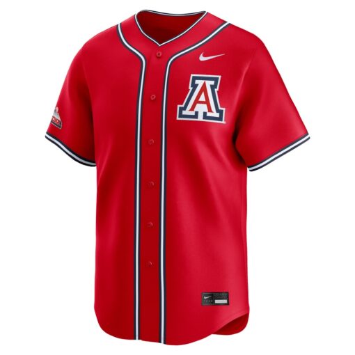 Arizona Wildcats Nike College Limited Baseball Jersey – Red, Limited Replica Fan Edition