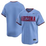 Arizona Wildcats Nike Limited Home Wordmark Jersey - Light Blue, Limited Replica Fan Edition