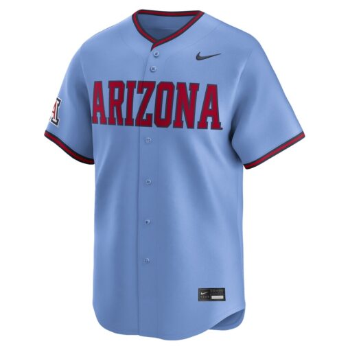 Arizona Wildcats Nike Limited Home Wordmark Jersey – Light Blue, Limited Replica Fan Edition