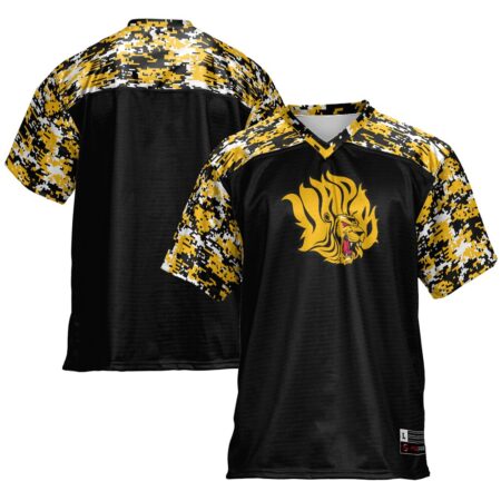 Arkansas Pine Bluff Golden Lions GameDay Greats Football Jersey – Black, Limited Replica Fan Edition