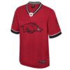 Arkansas Razorbacks Colosseum Nothing But The Hits Football Jersey - Cardinal, Limited Replica Fan Edition