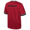 Arkansas Razorbacks Colosseum Nothing But The Hits Football Jersey - Cardinal, Limited Replica Fan Edition