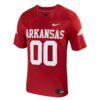 Arkansas Razorbacks Custom Football Game Jersey - Cardinal, Limited Replica Fan Edition