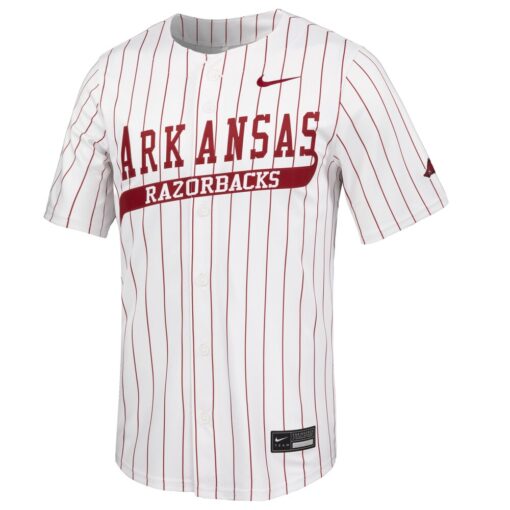 Arkansas Razorbacks Nike Limited Baseball Jersey – White, Limited Replica Fan Edition