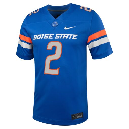 Ashton Jeanty Boise State Broncos Nike NIL Football Game Jersey – Royal, Limited Replica Fan Edition