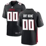 Atlanta Falcons  Custom Game Jersey - Black, Limited Replica Fan Edition