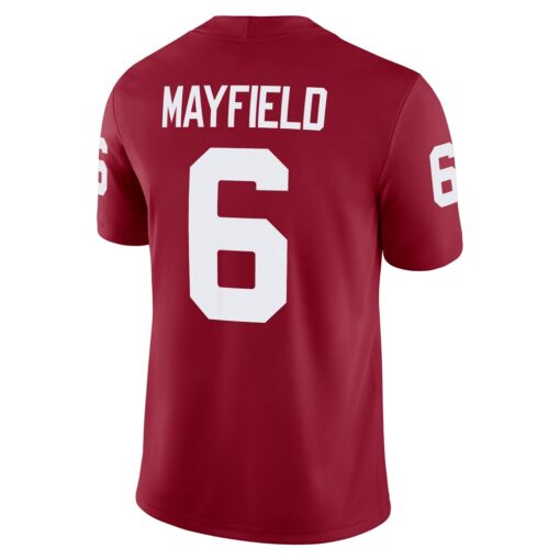 Baker Mayfield Oklahoma Sooners Jordan Brand Alumni Player Game Jersey – Crimson, Limited Replica Fan Edition