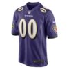 Baltimore Ravens Custom Game Jersey - Purple, Limited Replica Fan Edition