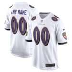 Baltimore Ravens  Alternate Custom Game Jersey – Black, Limited Replica Fan Edition