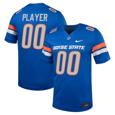 Boise State Broncos Nike NIL Pick-A-Player Football Game Jersey – Royal, Limited Replica Fan Edition