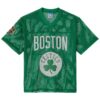 Boston Celtics OVO x NBA Mesh Football Fashion Jersey - Green, Limited Replica Fan Edition