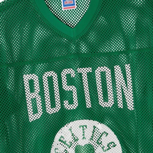 Boston Celtics OVO x NBA Mesh Football Fashion Jersey – Green, Limited Replica Fan Edition