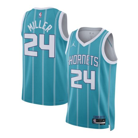 Brandon Miller Charlotte Hornets Unisex NBA Draft Swingman Jersey – Icon Edition – Teal, Limited Replica Fan Edition