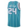 Brandon Miller Charlotte Hornets Unisex NBA Draft Swingman Jersey - Icon Edition - Teal, Limited Replica Fan Edition