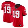 Brock Bowers Georgia Bulldogs Nike Player Game Jersey - Red, Limited Replica Fan Edition