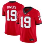 Brock Bowers Georgia Bulldogs Nike Player Game Jersey - Red, Limited Replica Fan Edition