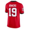 Brock Bowers Georgia Bulldogs Nike Player Game Jersey - Red, Limited Replica Fan Edition