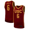 Bronny James USC Trojans Nike Replica Basketball Jersey - Cardinal, Limited Replica Fan Edition