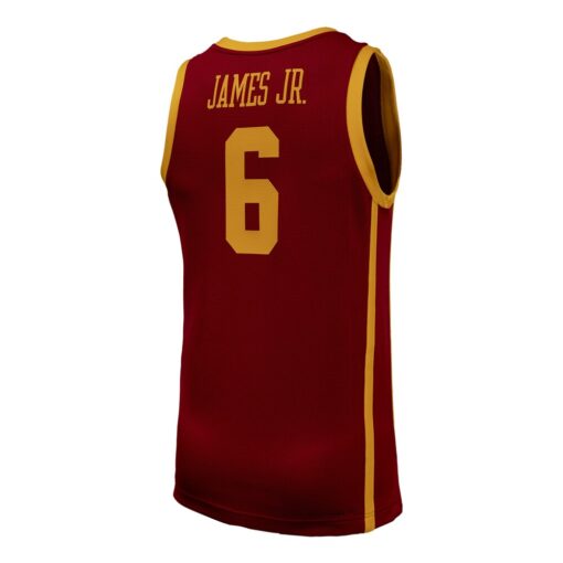 Bronny James USC Trojans Nike Replica Basketball Jersey – Cardinal, Limited Replica Fan Edition