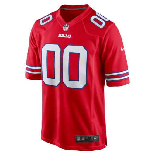 Buffalo Bills  Alternate Custom Game Jersey – Red, Limited Replica Fan Edition