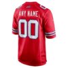 Buffalo Bills Alternate Custom Game Jersey - Red, Limited Replica Fan Edition
