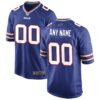 Buffalo Bills Custom Game Jersey - Royal, Limited Replica Fan Edition