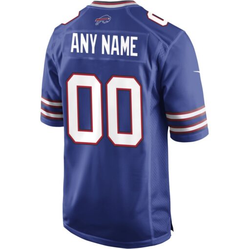 Buffalo Bills  Custom Game Jersey – Royal, Limited Replica Fan Edition