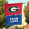 Bulldogs vs Custom Team House Divided Flag, Custom House Flag