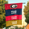 Bulldogs vs Custom Team House Divided Flag, Custom Rival Flag
