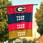 Bulldogs vs Custom Team House Divided Flag, Custom Rival Flag