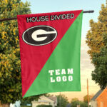 Bulldogs vs Custom Team House Divided Flag, Custom Team Flag
