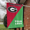 Bulldogs vs Custom Team House Divided Flag, Custom Team Flag 1 Bulldogs vs Custom Team House Divided Flag, Custom Team Flag