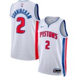Cade Cunningham Detroit Pistons Unisex Swingman Jersey - Association Edition - White, Limited Replica Fan Edition